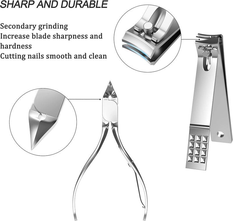 Tseoa 12-Piece Manicure and Pedicure Kit - Image 3